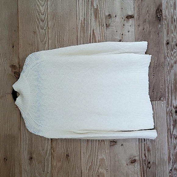 Vince Size XSmall Cream Chunky Turtleneck Wool Blend Sweater NWT - Picture 7 of 7